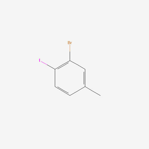 71838-16-9 3-BROMO-4-IODOTOLUENE chemical structure