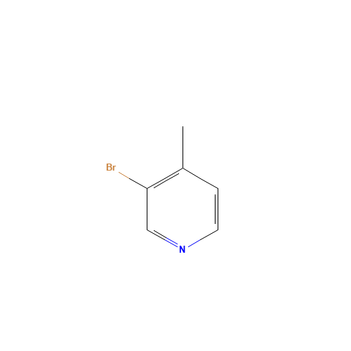 3430-22-6 3-Bromo-4-methylpyridine chemical structure