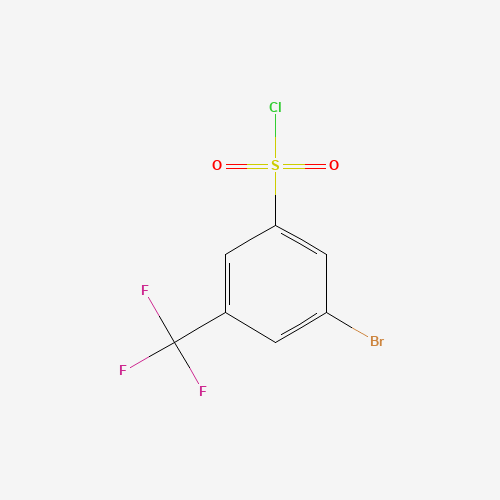 351003-46-8 3-BROMO-5-(TRIFLUOROMETHYL)BENZENESULFONYL CHLORIDE chemical structure