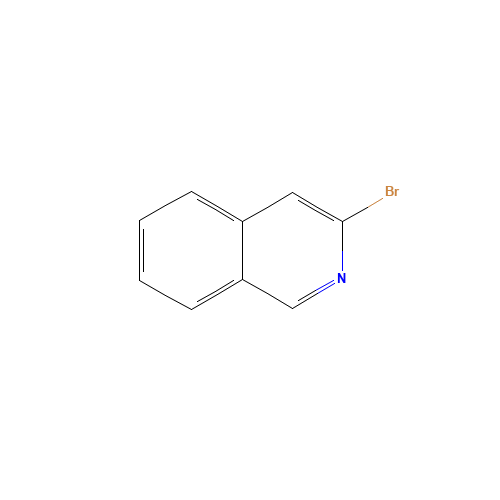 34784-02-6 3-BROMOISOQUINOLINE chemical structure