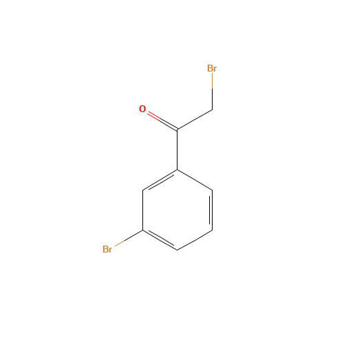 18523-22-3 2-Bromo-1-(3-bromophenyl)ethanone chemical structure