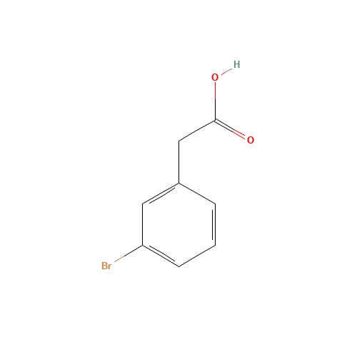 1878-67-7 3-Bromophenylacetic acid chemical structure