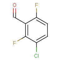 190011-87-1 3-CHLORO-2,6-DIFLUOROBENZALDEHYDE chemical structure