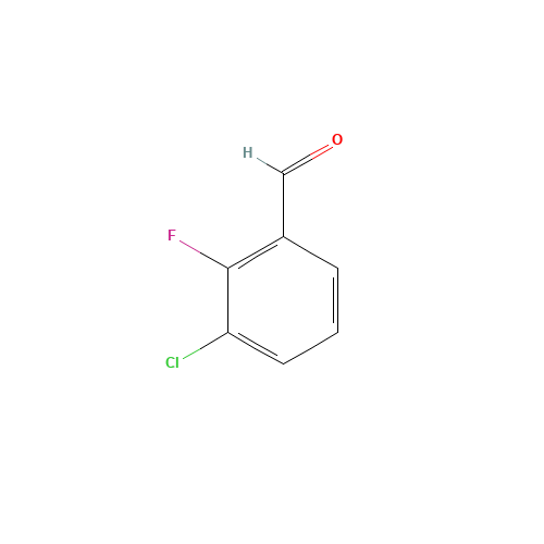 85070-48-0 3-Chloro-2-fluorobenzaldehyde chemical structure