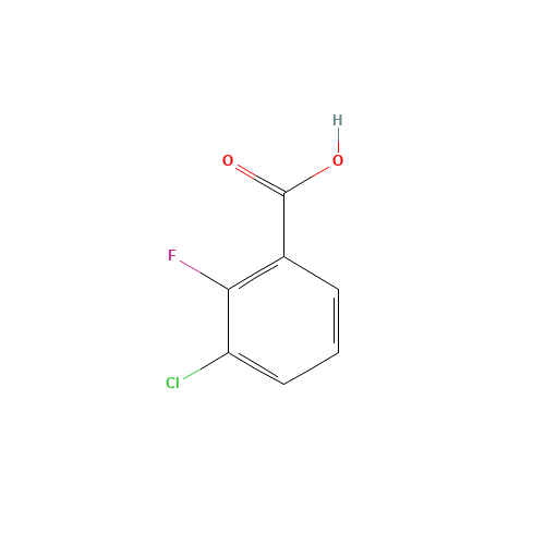 161957-55-7 3-Chloro-2-fluorobenzoic acid chemical structure