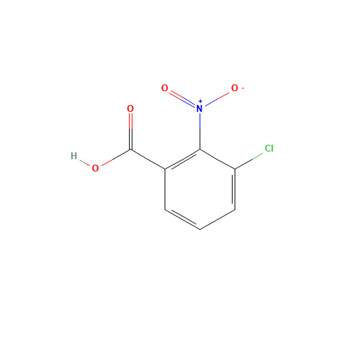 4771-47-5 3-Chloro-2-nitrobenzoic acid chemical structure