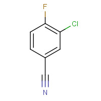 117482-84-5 3-Chloro-4-fluorobenzonitrile chemical structure