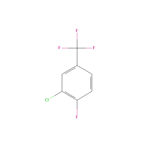 78068-85-6 3-Chloro-4-fluorobenzotrifluoride chemical structure