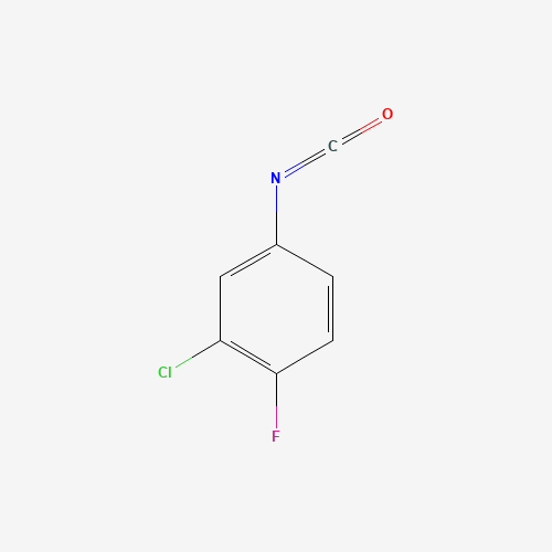 50529-33-4 3-CHLORO-4-FLUOROPHENYL ISOCYANATE chemical structure