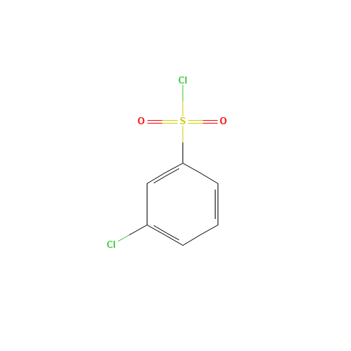 2888-06-4 3-Chlorobenzenesulfonyl chloride chemical structure