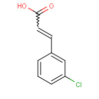 1866-38-2 3-Chlorocinnamic acid chemical structure