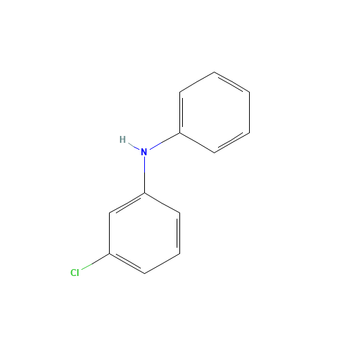 101-17-7 3-CHLORODIPHENYLAMINE chemical structure