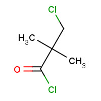 4300-97-4 3-Chloropivaloyl chloride chemical structure