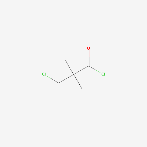 4300-97-4 3-Chloropivaloyl chloride chemical structure