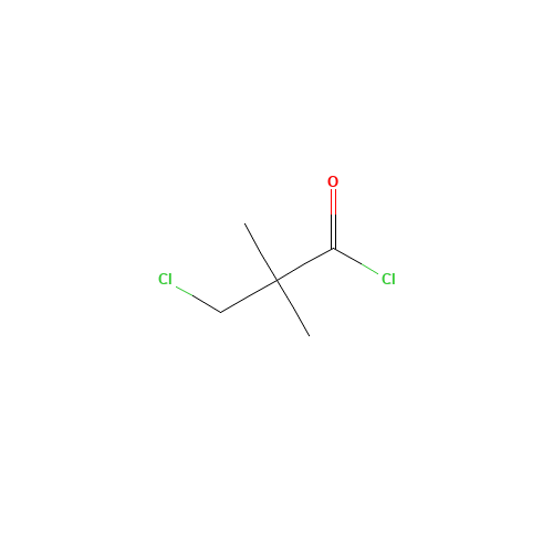 4300-97-4 3-Chloropivaloyl chloride chemical structure