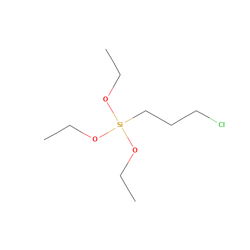 5089-70-3 3-Chloropropyltriethoxysilane chemical structure