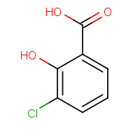 1829-32-9 3-Chlorosalicylic acid chemical structure