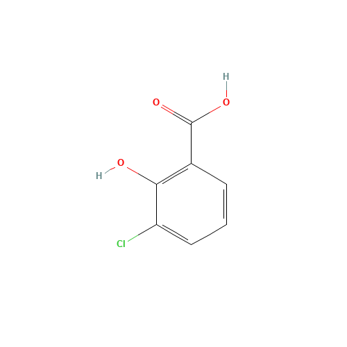 1829-32-9 3-Chlorosalicylic acid chemical structure