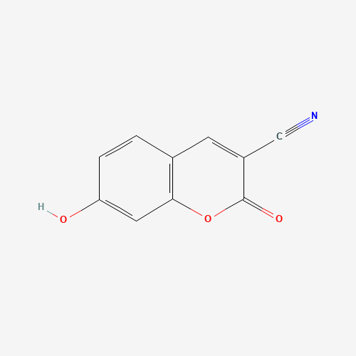 19088-73-4 3-Cyano-7-hydroxycoumarin chemical structure
