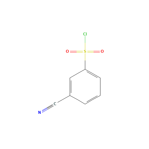 56542-67-7 3-Cyanobenzene-1-sulfonyl chloride chemical structure