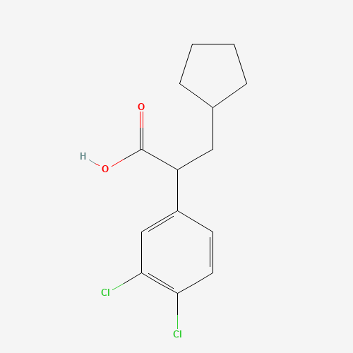 300355-34-4 3-CYCLOPENTYL-2-(3,4-DICHLOROPHENYL)PROPIONIC ACID chemical structure