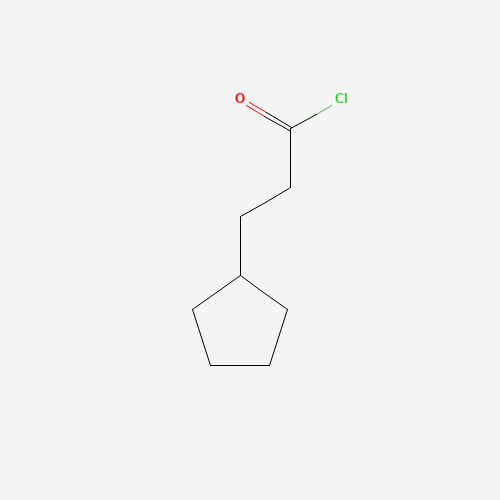 104-97-2 Cyclopentylpropionyl chloride chemical structure
