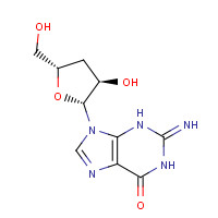 3608-58-0 3'-DEOXYGUANOSINE chemical structure