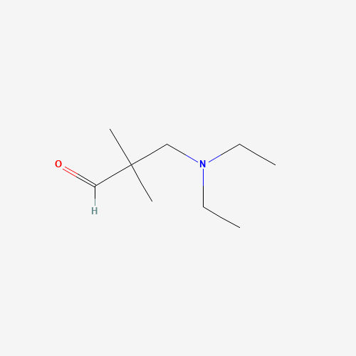 6343-47-1 3-DIETHYLAMINO-2,2-DIMETHYL-PROPIONALDEHYDE chemical structure