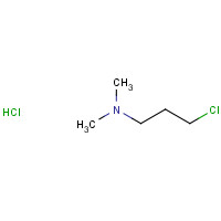 5407-04-5 3-DIMETHYLAMINOPROPYL CHLORIDE HYDROCHLORIDE chemical structure