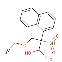 32083-61-7 3-ETHOXY-2-(2-NAPHTHYLSULFONYL)ACRYLONITRILE chemical structure