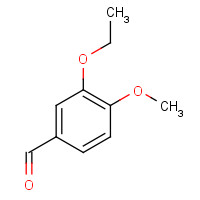 1131-52-8 3-Ethoxy-4-methoxybenzaldehyde chemical structure