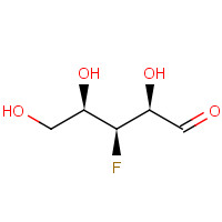 14537-01-0 3-FLUORO-3-DEOXY-D-XYLOFURANOSE chemical structure