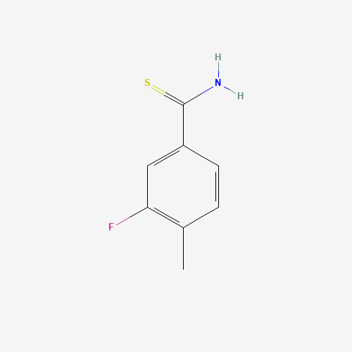 175277-87-9 3-FLUORO-4-(METHYLTHIO)BENZAMIDE chemical structure
