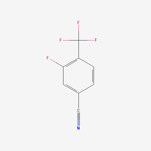 231953-38-1 3-FLUORO-4-(TRIFLUOROMETHYL)BENZONITRILE chemical structure