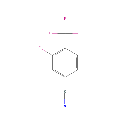 231953-38-1 3-FLUORO-4-(TRIFLUOROMETHYL)BENZONITRILE chemical structure