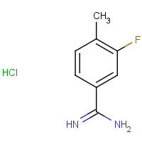 175277-88-0 3-FLUORO-4-METHYLBENZAMIDINE HYDROCHLORIDE chemical structure