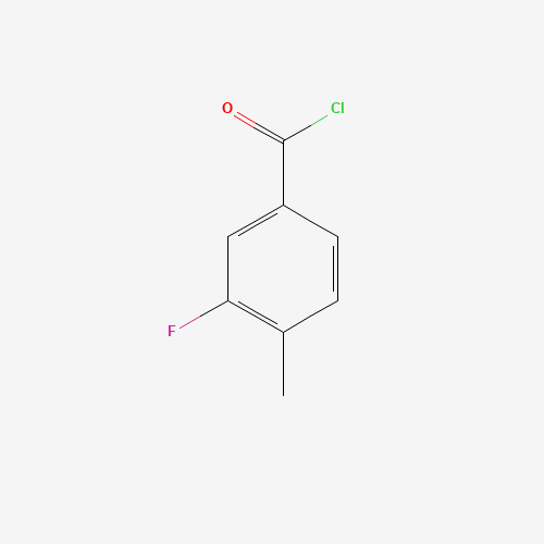 59189-97-8 3-FLUORO-4-METHYLBENZOYL CHLORIDE chemical structure