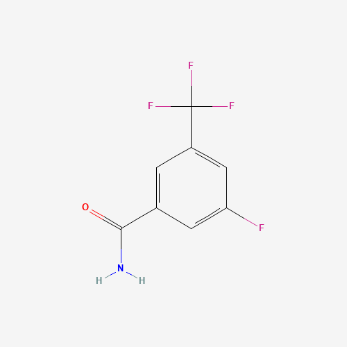207986-20-7 3-FLUORO-5-(TRIFLUOROMETHYL)BENZAMIDE chemical structure