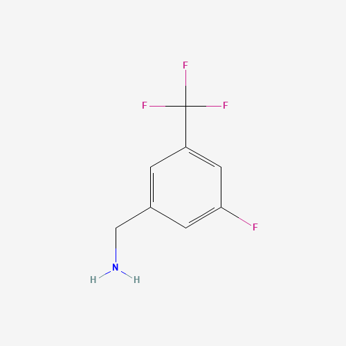 150517-77-4 3-FLUORO-5-(TRIFLUOROMETHYL)BENZYLAMINE chemical structure