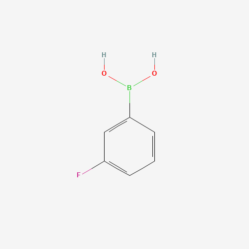 768-35-4 3-Fluorophenylboronic acid chemical structure