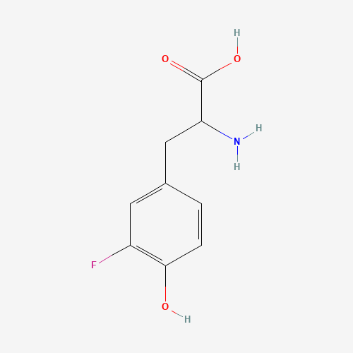 403-90-7 3-FLUORO-DL-TYROSINE chemical structure