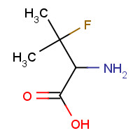 43163-94-6 3-FLUORO-DL-VALINE chemical structure