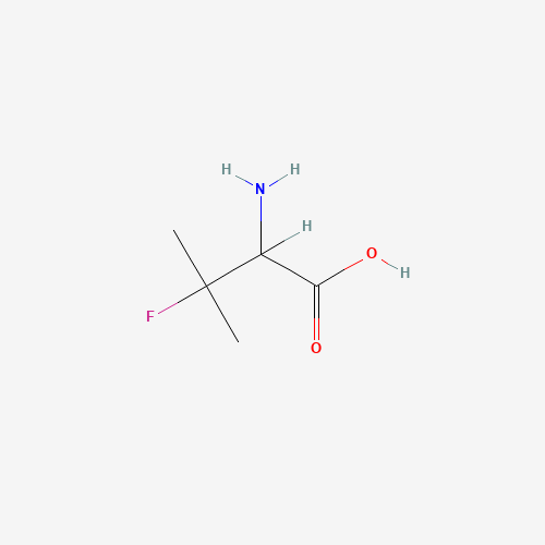 43163-94-6 3-FLUORO-DL-VALINE chemical structure