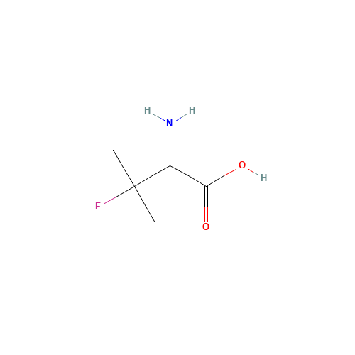 43163-94-6 3-FLUORO-DL-VALINE chemical structure