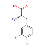 7423-96-3 3-FLUORO-L-TYROSINE chemical structure