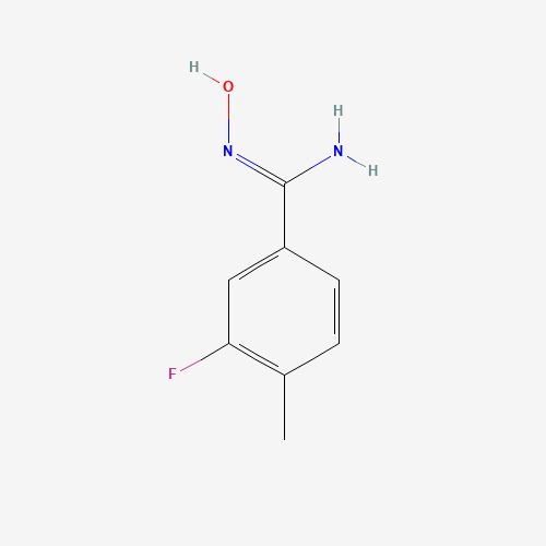 238742-80-8 3-FLUORO-4-METHYLBENZAMIDE OXIME chemical structure
