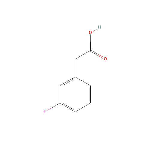 331-25-9 3-Fluorophenylacetic acid chemical structure
