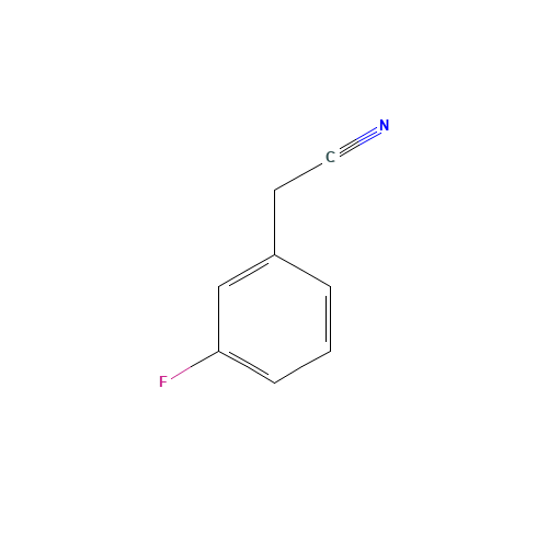 501-00-8 3-Fluorophenylacetonitrile chemical structure