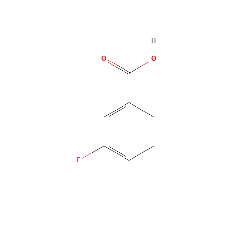 350-28-7 3-Fluoro-4-methylbenzoic acid chemical structure