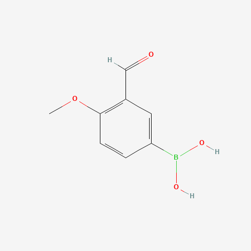 121124-97-8 3-Formyl-4-methoxyphenylboronic acid chemical structure